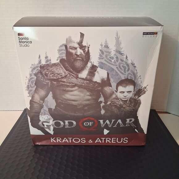 God of War Kratos Atreus Action Figure Collectible Model 1/10 Scale 6" - Picture 6 of 10